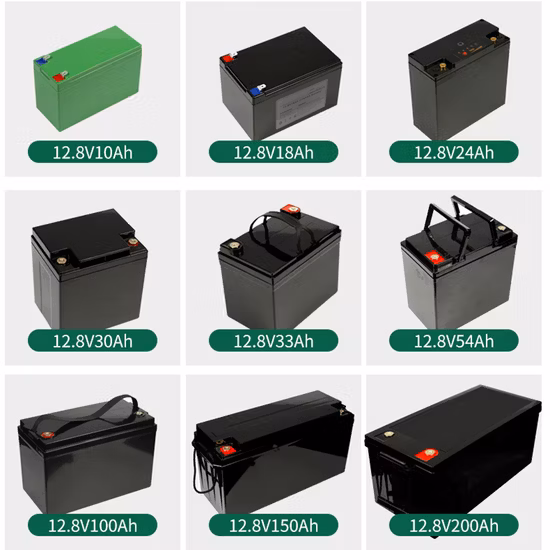 12.8V 100Ah LiFePO4 납산 교체 배터리 1280Wh