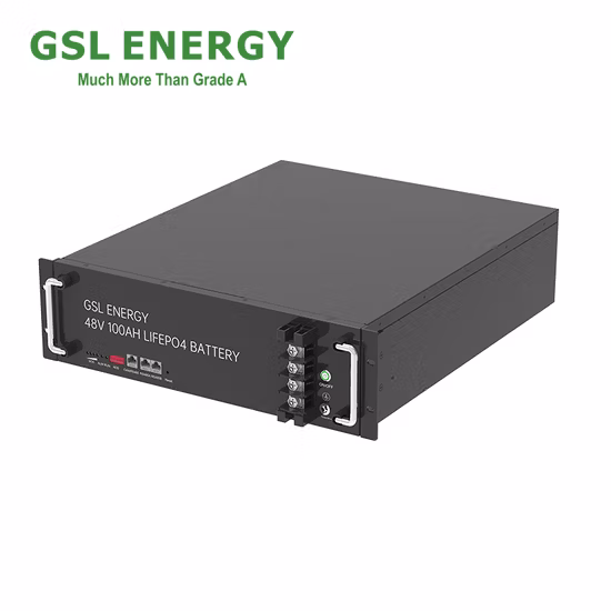 Gsl 에너지 Pylontech 통신 기지국 충전식 Catl 셀 태양 LiFePO4 배터리 3U 5kWh 100Ah 48V 리튬 이온 배터리